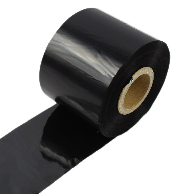50mm x 300m, Black, Premium Wax Resin, Outside wound, Thermal Transfer ribbons. Box of 30 Ribbons